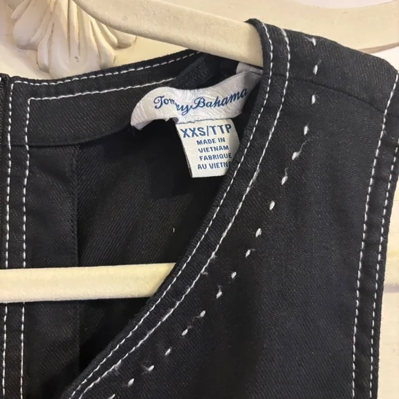 Tommy Bahama Palm-A-Dora Split Neck Sheath Dress XXS - Picture 5 of 7